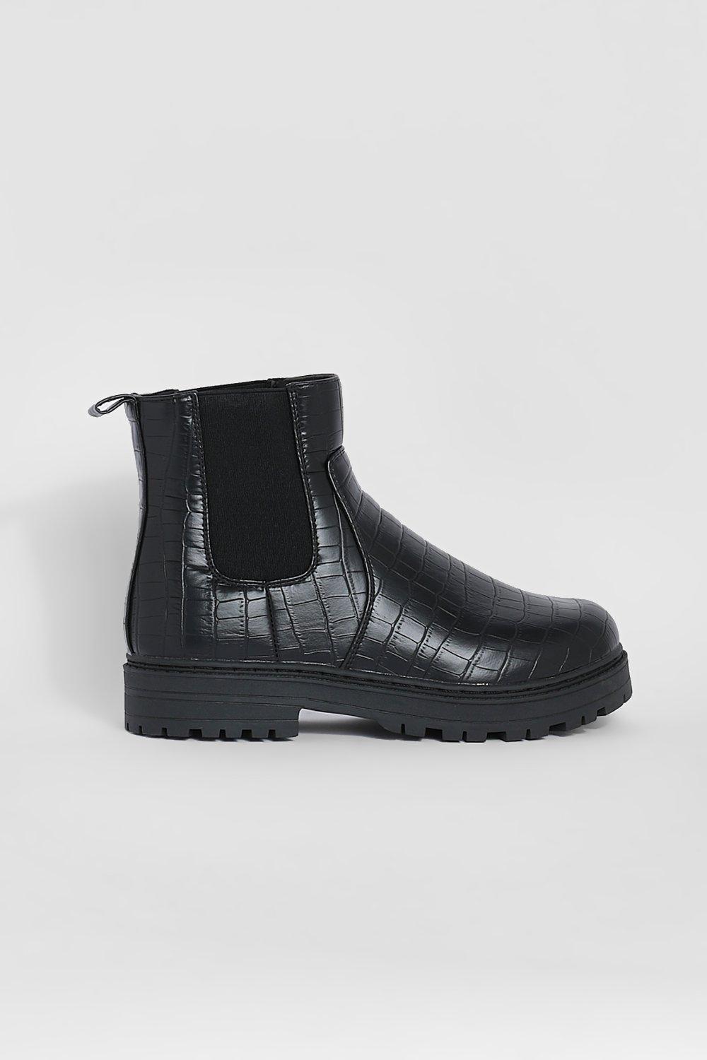 Dr martens outlet croc chelsea boots